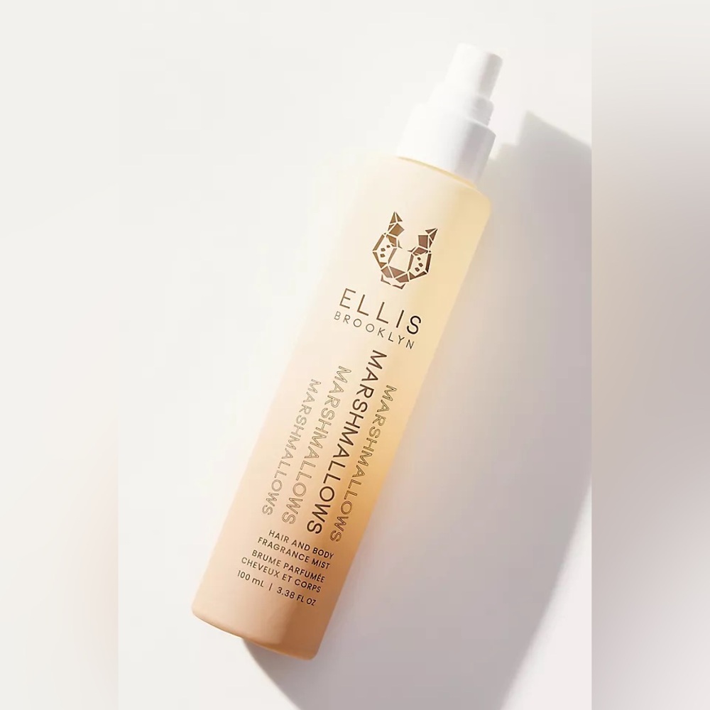 Ellis Brooklyn Marshmallows Hair Body Fragrance Mist 100ml NWT Vanilla Gourmand